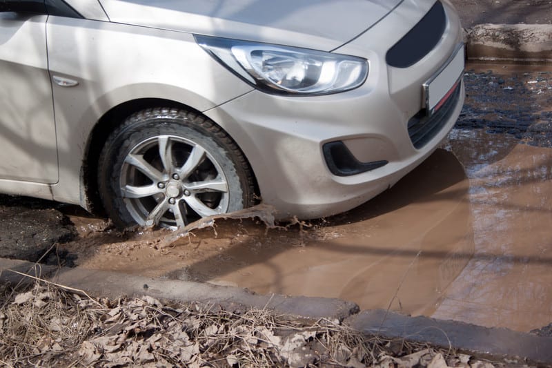 Alloy Wheel Pothole Buckle